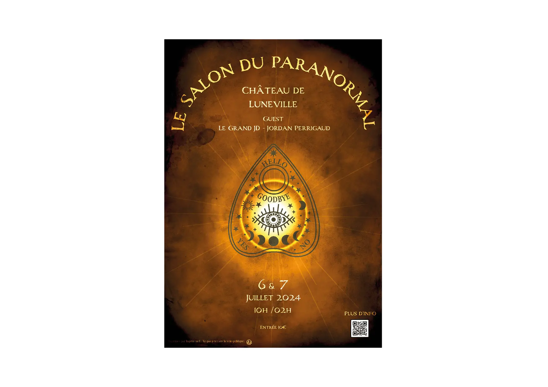 affiche paranormal